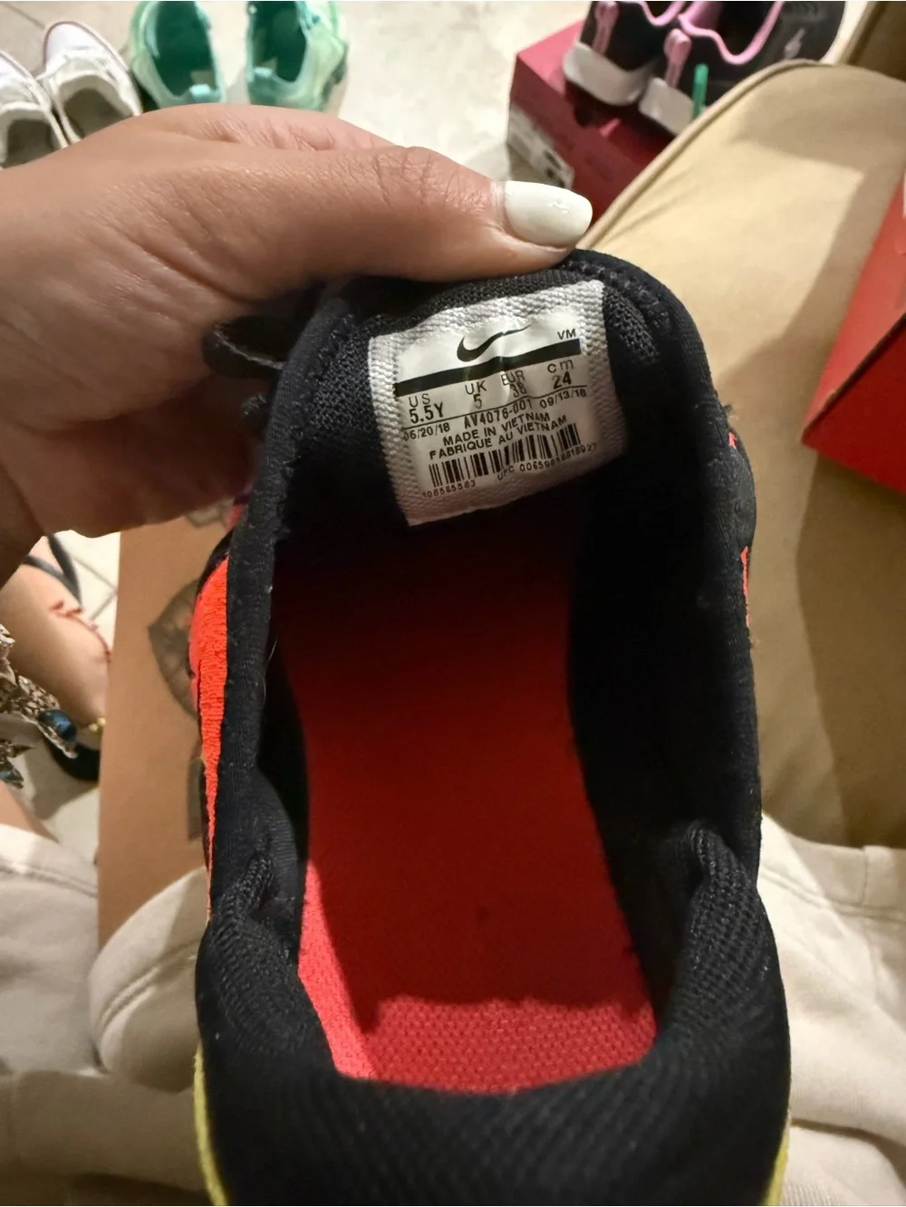 Nike bold red
